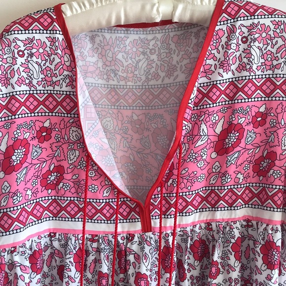 NWT Beautiful Boho summer tunic dress - Picture 3 of 3